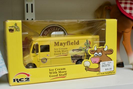 Vintage Mayfield delivery van