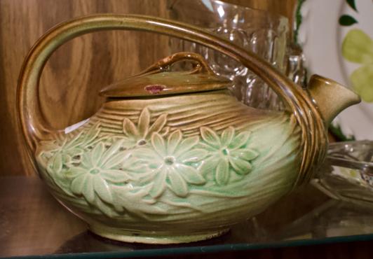 Vintage McCoy tea pot
