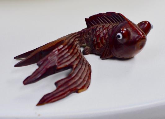 Carved fish